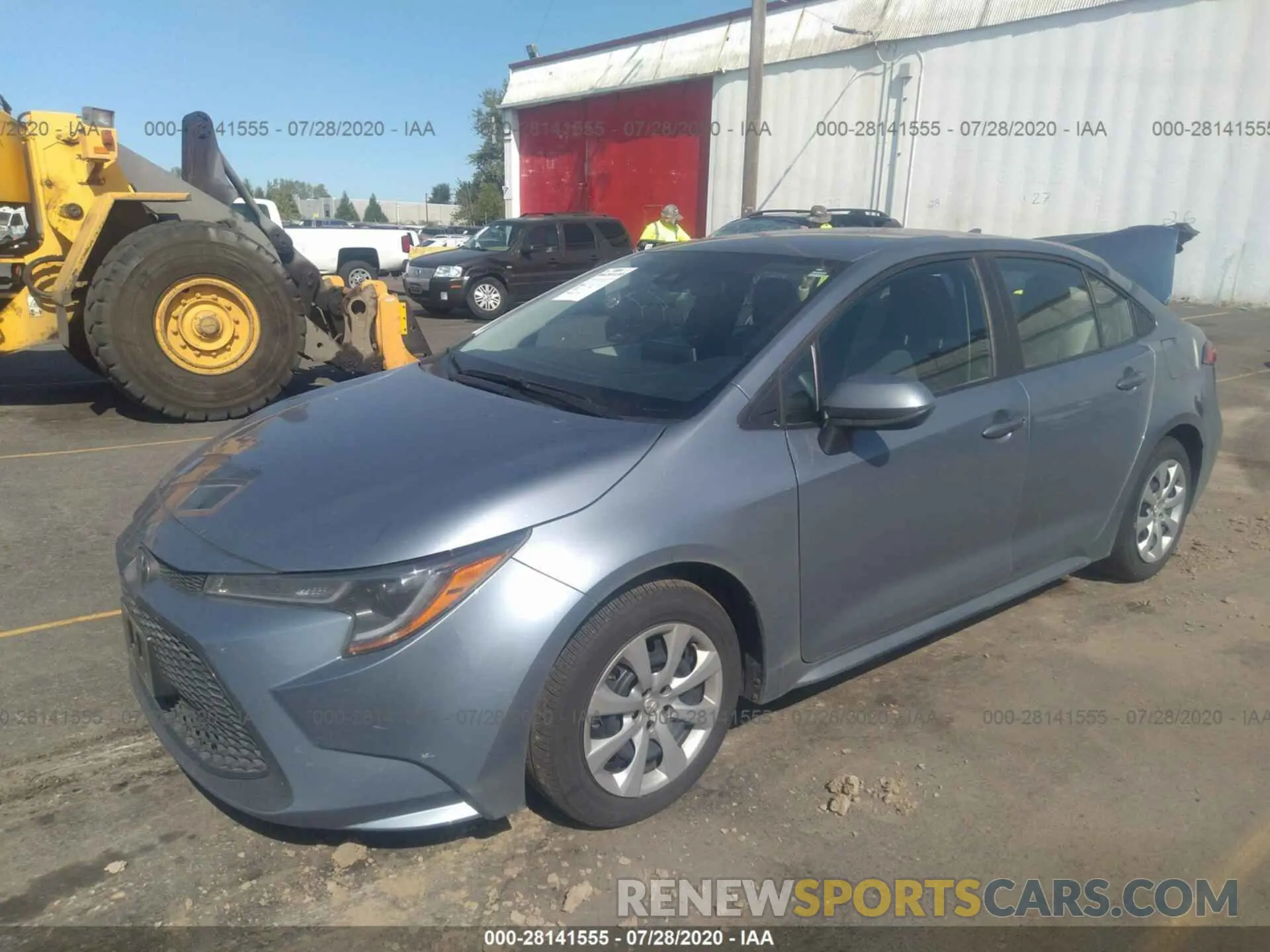 2 Photograph of a damaged car 5YFEPRAE5LP058776 TOYOTA COROLLA 2020