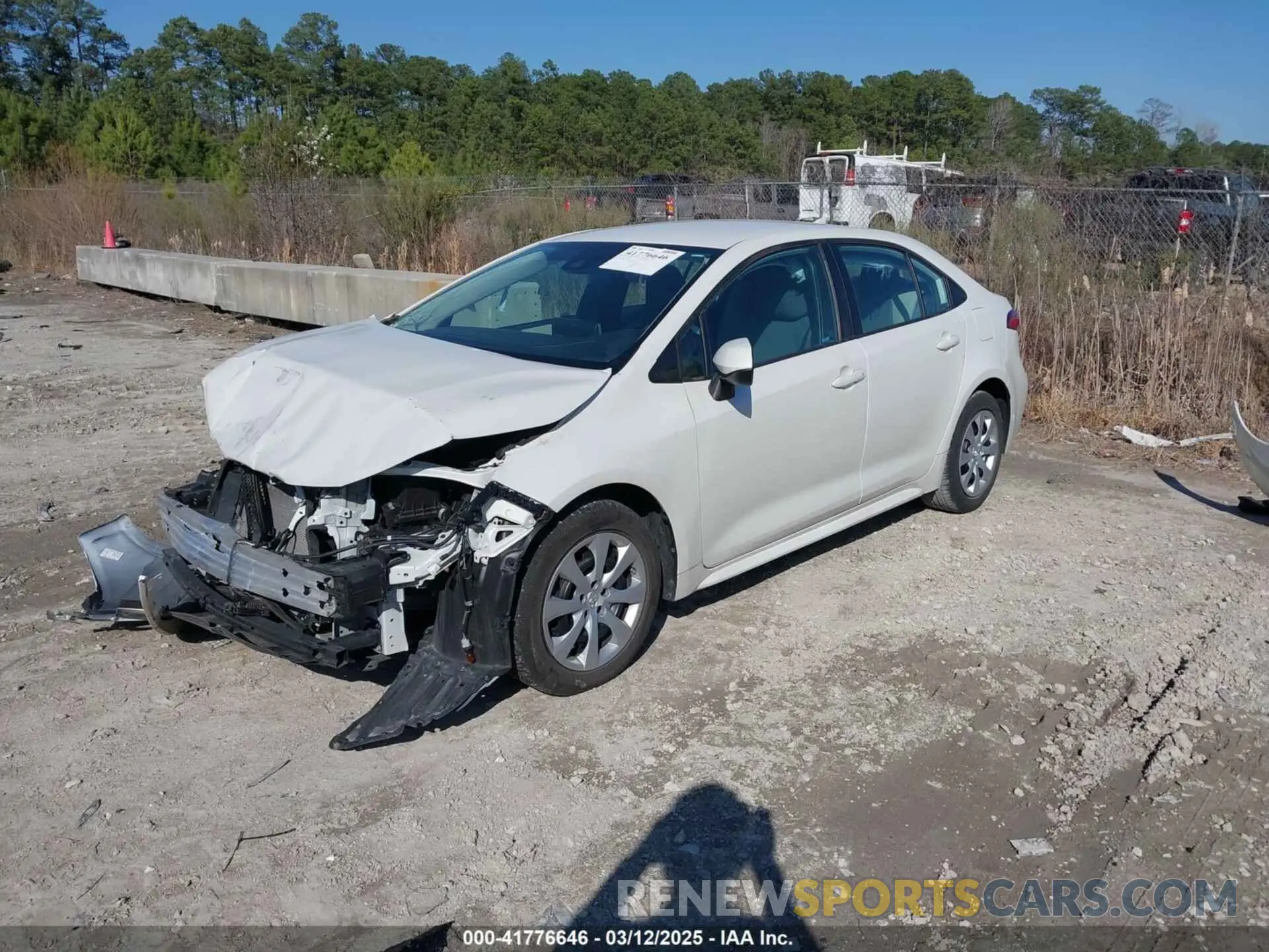 2 Фотография поврежденного автомобиля 5YFEPRAE5LP058809 TOYOTA COROLLA 2020