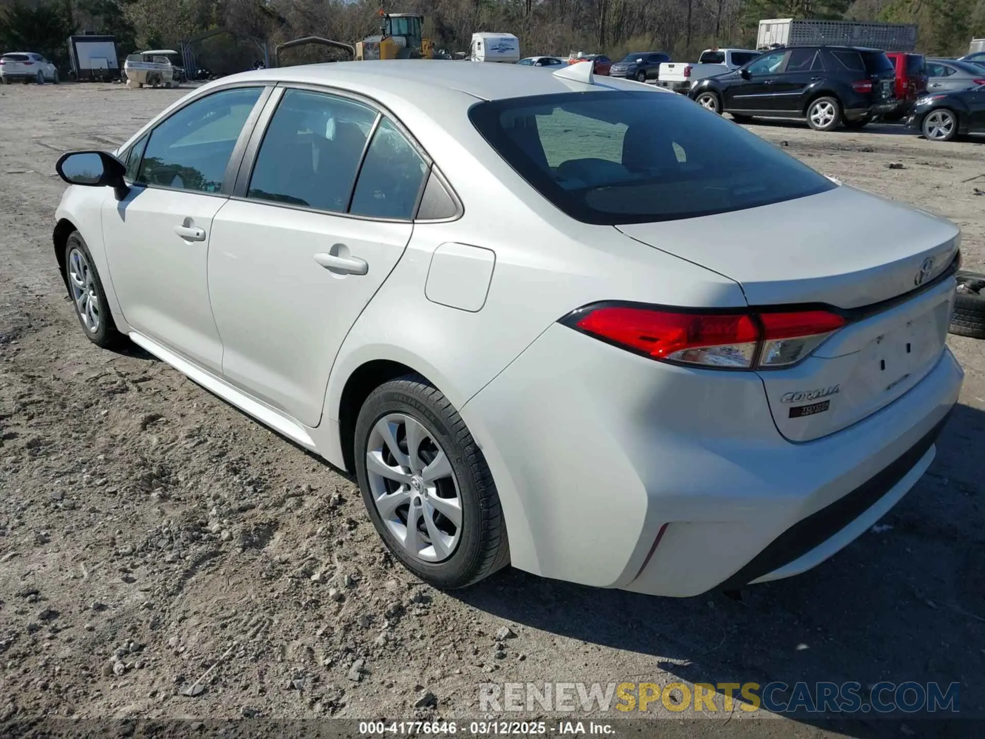 3 Фотография поврежденного автомобиля 5YFEPRAE5LP058809 TOYOTA COROLLA 2020