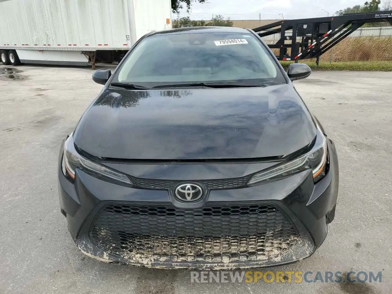 5 Photograph of a damaged car 5YFEPRAE5LP062889 TOYOTA COROLLA 2020