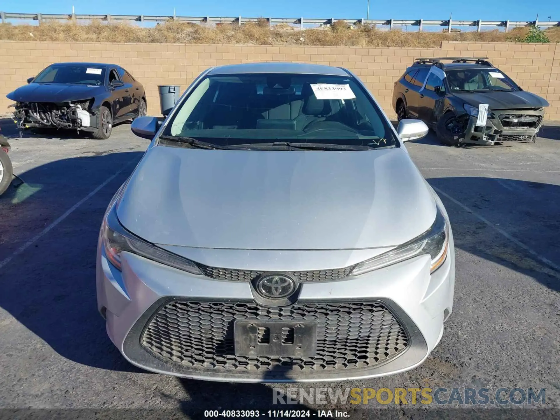 12 Photograph of a damaged car 5YFEPRAE5LP069714 TOYOTA COROLLA 2020