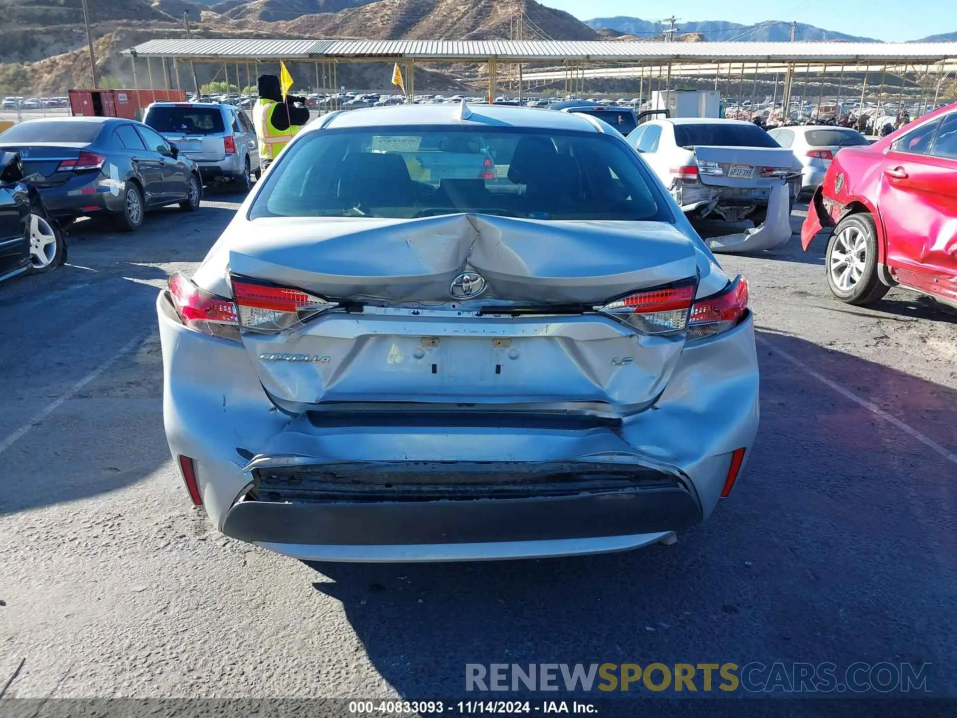 16 Photograph of a damaged car 5YFEPRAE5LP069714 TOYOTA COROLLA 2020