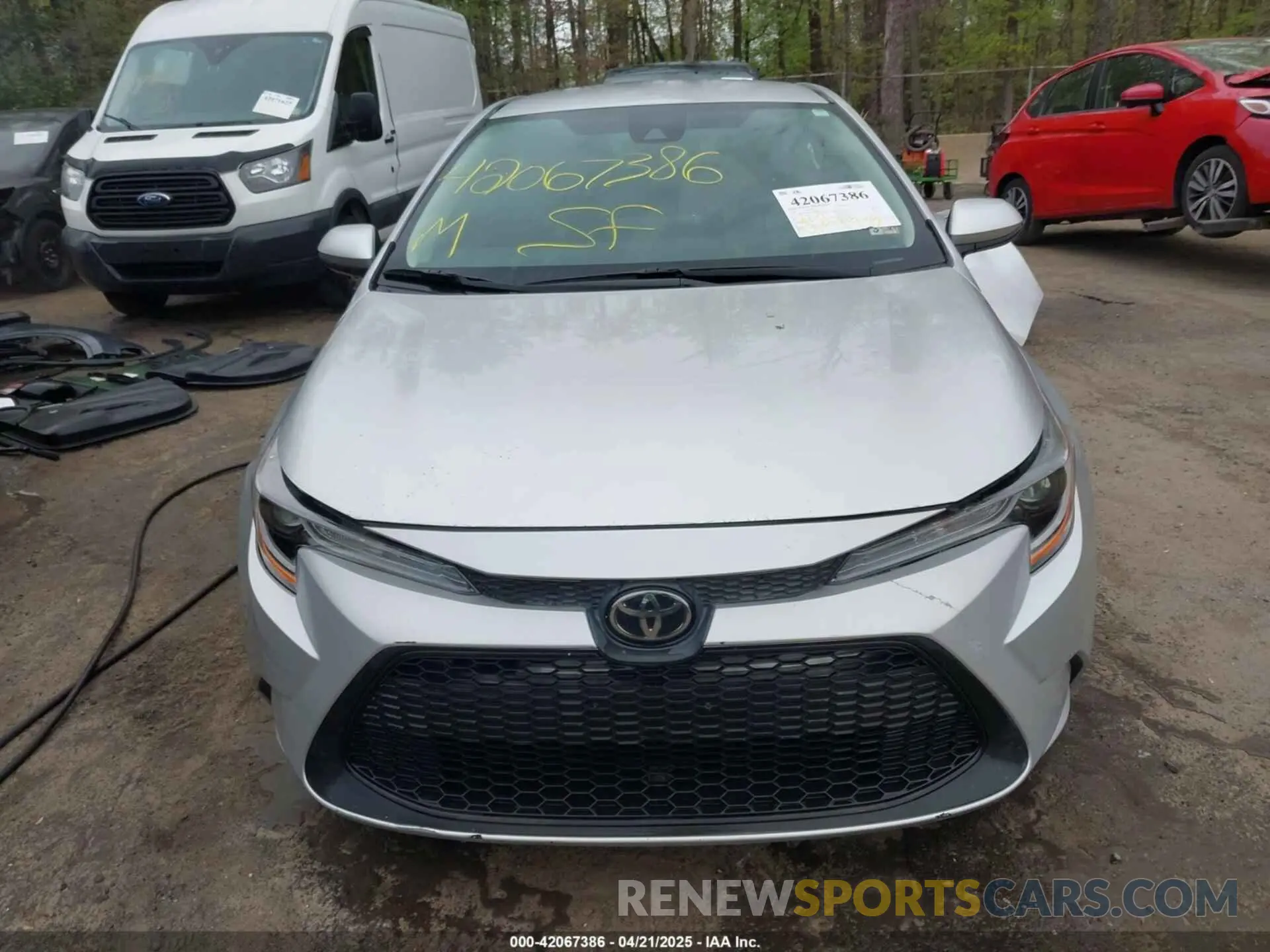 13 Фотография поврежденного автомобиля 5YFEPRAE5LP070006 TOYOTA COROLLA 2020