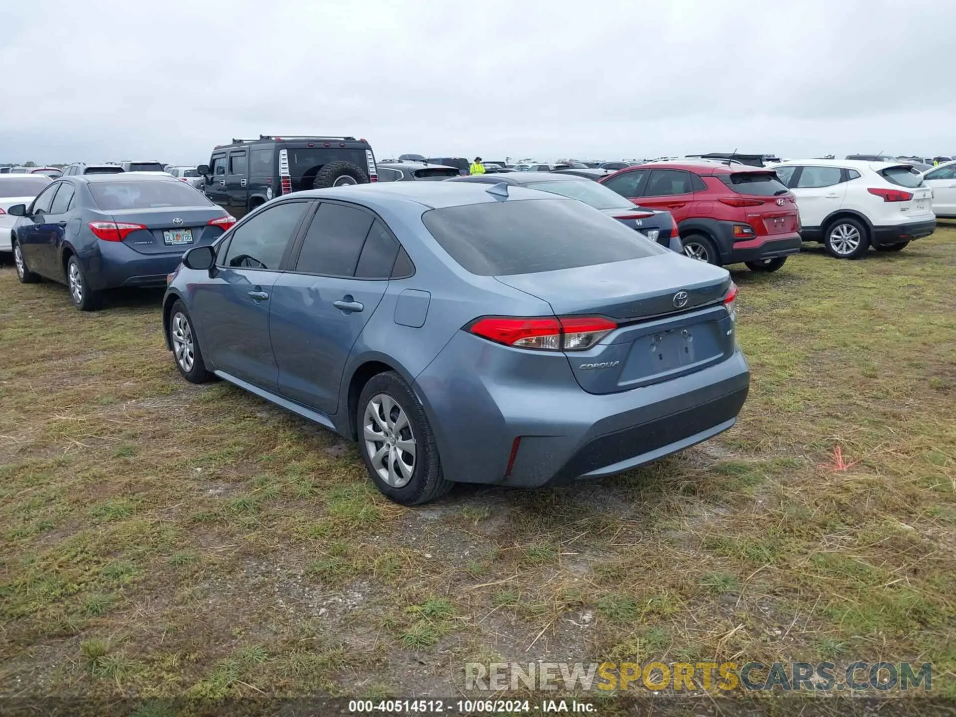 3 Фотография поврежденного автомобиля 5YFEPRAE5LP071849 TOYOTA COROLLA 2020