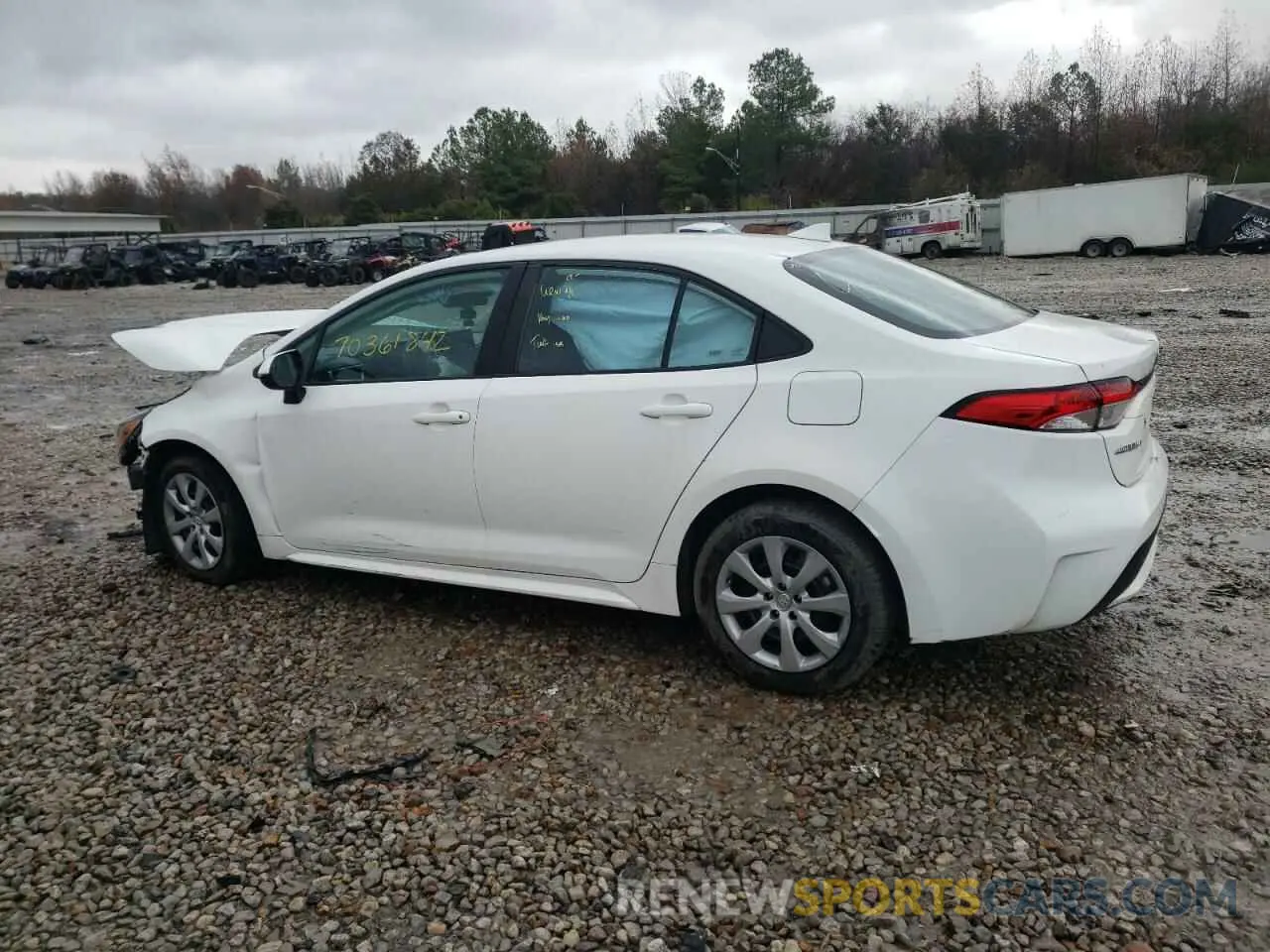 2 Фотография поврежденного автомобиля 5YFEPRAE5LP078736 TOYOTA COROLLA 2020