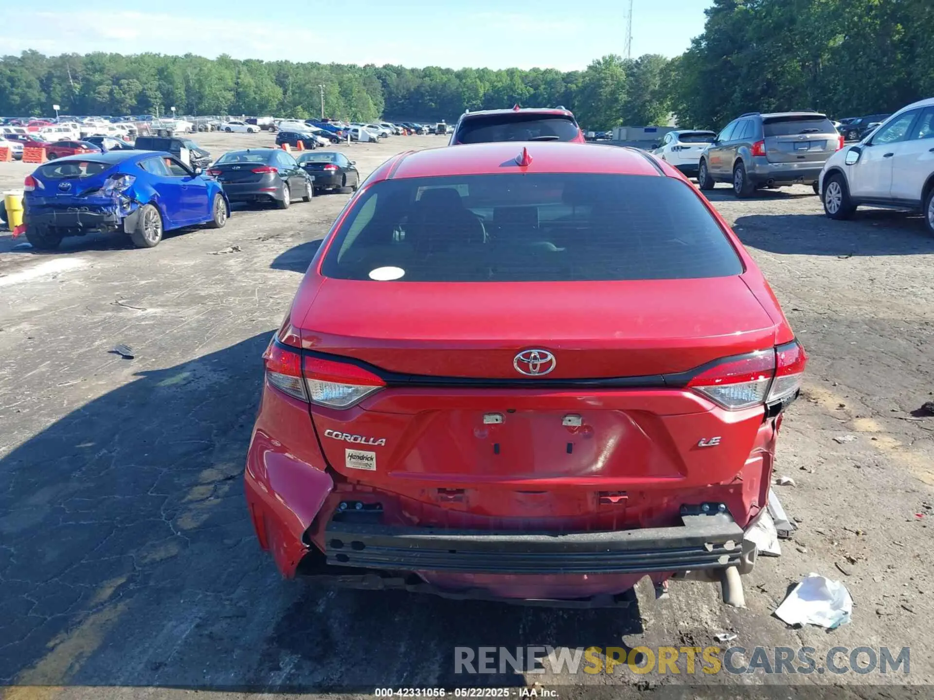 16 Photograph of a damaged car 5YFEPRAE5LP087730 TOYOTA COROLLA 2020