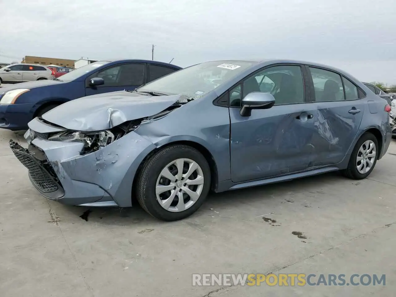 1 Фотография поврежденного автомобиля 5YFEPRAE5LP089316 TOYOTA COROLLA 2020