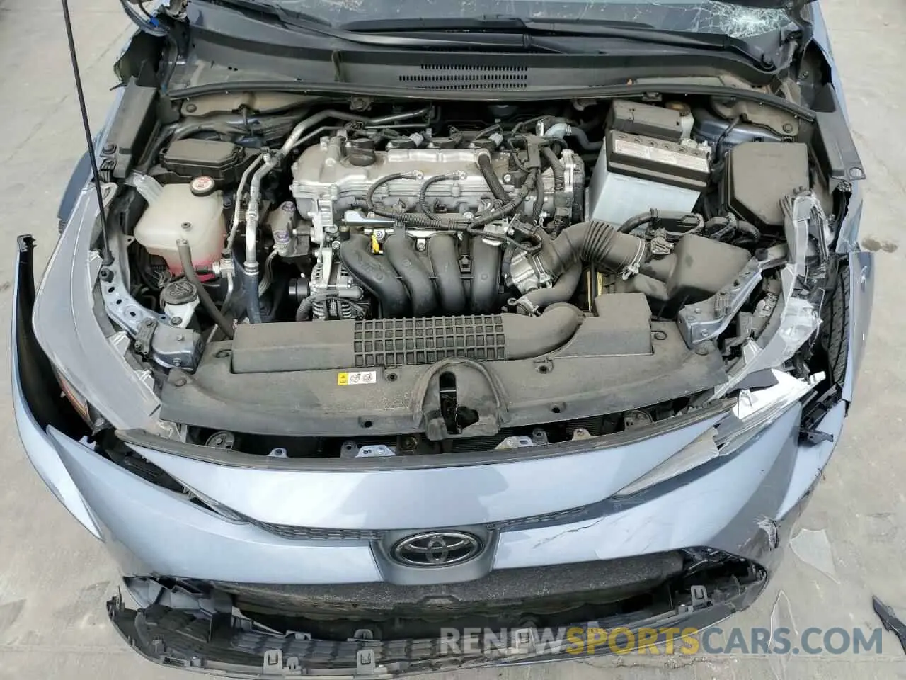 11 Фотография поврежденного автомобиля 5YFEPRAE5LP089316 TOYOTA COROLLA 2020