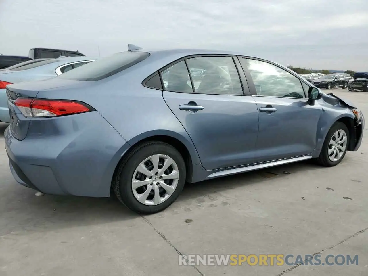 3 Фотография поврежденного автомобиля 5YFEPRAE5LP089316 TOYOTA COROLLA 2020