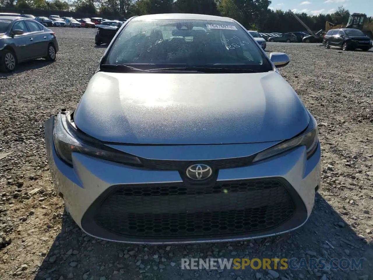 5 Photograph of a damaged car 5YFEPRAE5LP098825 TOYOTA COROLLA 2020