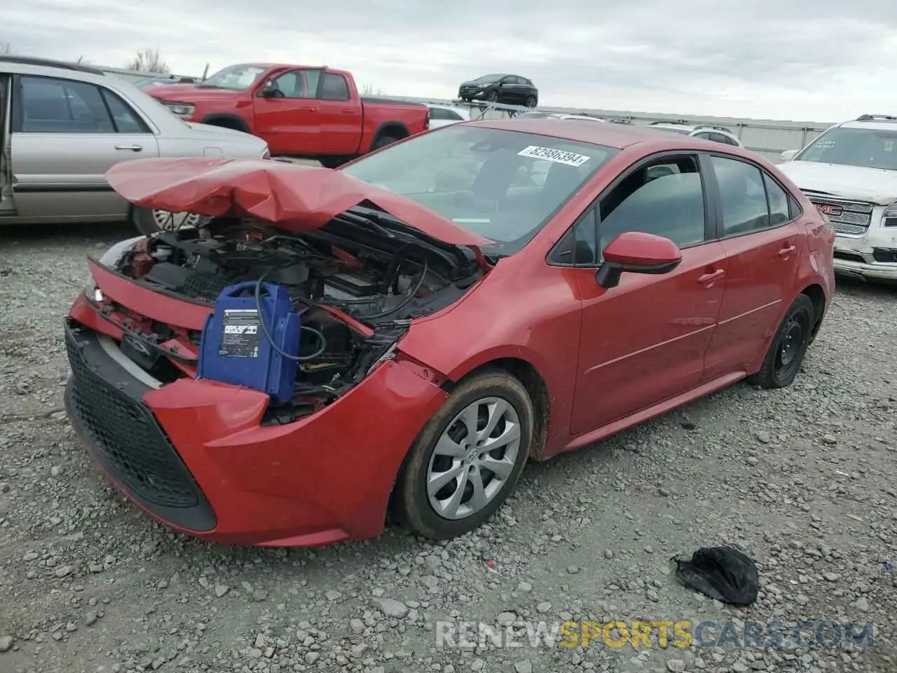 1 Фотография поврежденного автомобиля 5YFEPRAE5LP101190 TOYOTA COROLLA 2020