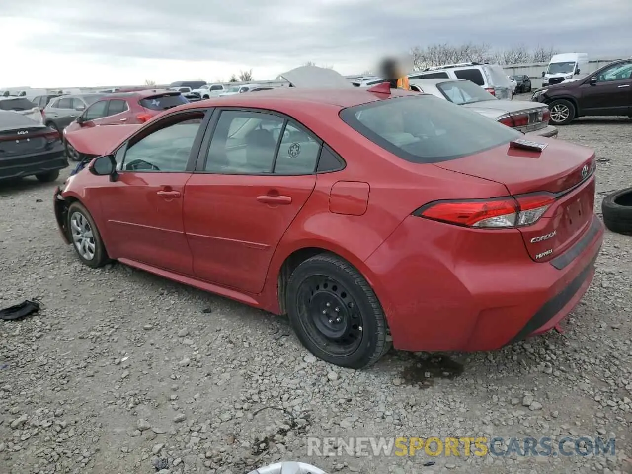 2 Фотография поврежденного автомобиля 5YFEPRAE5LP101190 TOYOTA COROLLA 2020