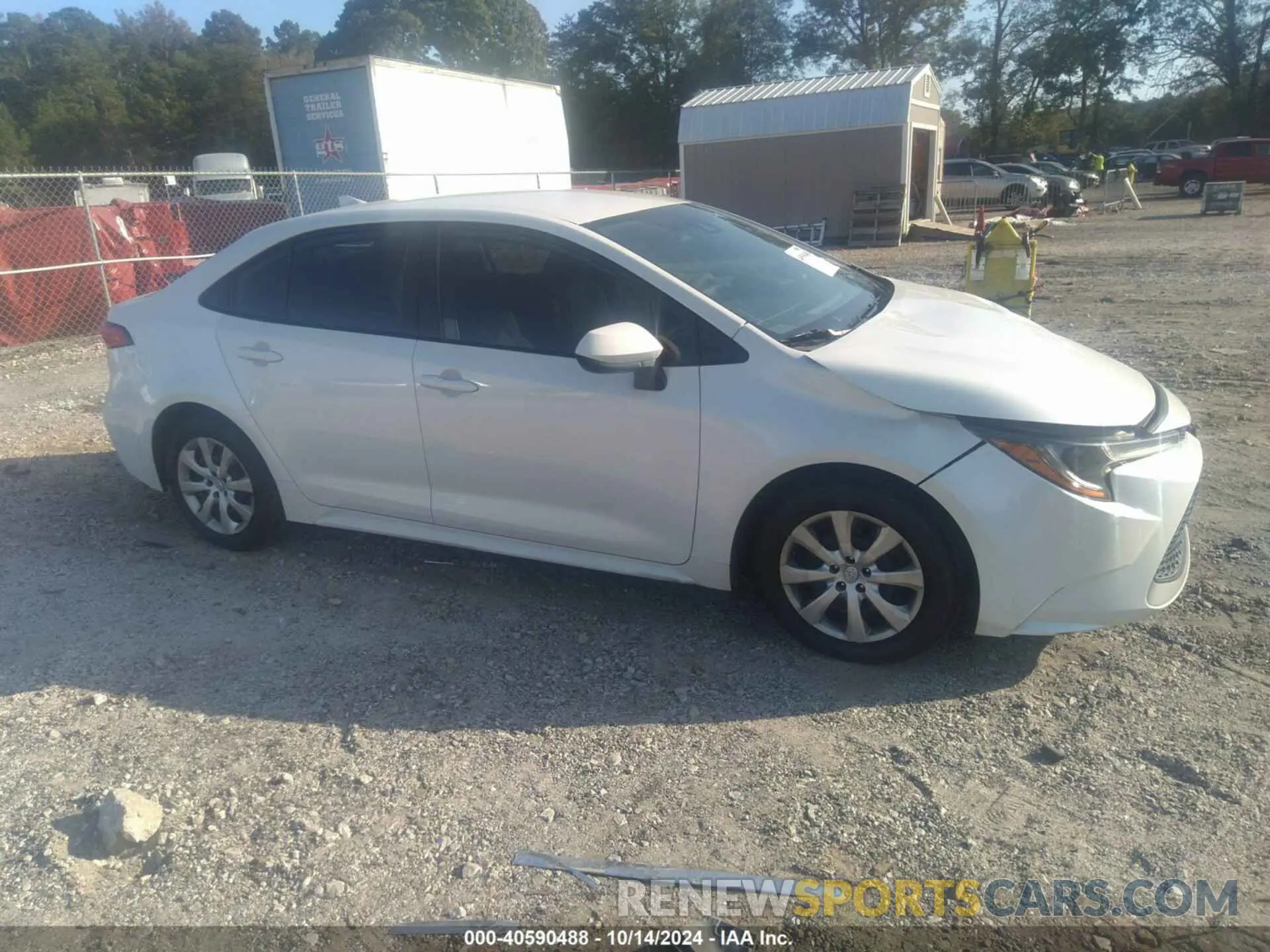 13 Photograph of a damaged car 5YFEPRAE5LP109337 TOYOTA COROLLA 2020