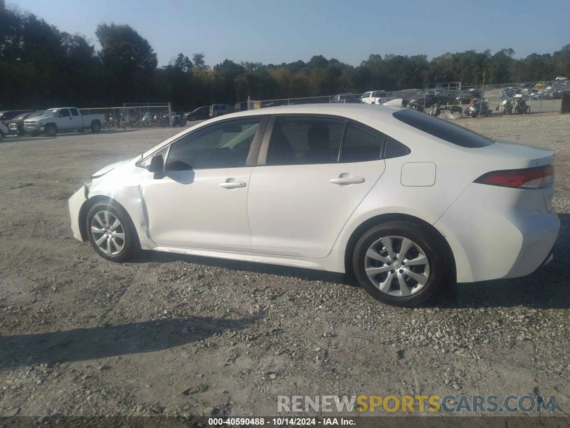 14 Photograph of a damaged car 5YFEPRAE5LP109337 TOYOTA COROLLA 2020
