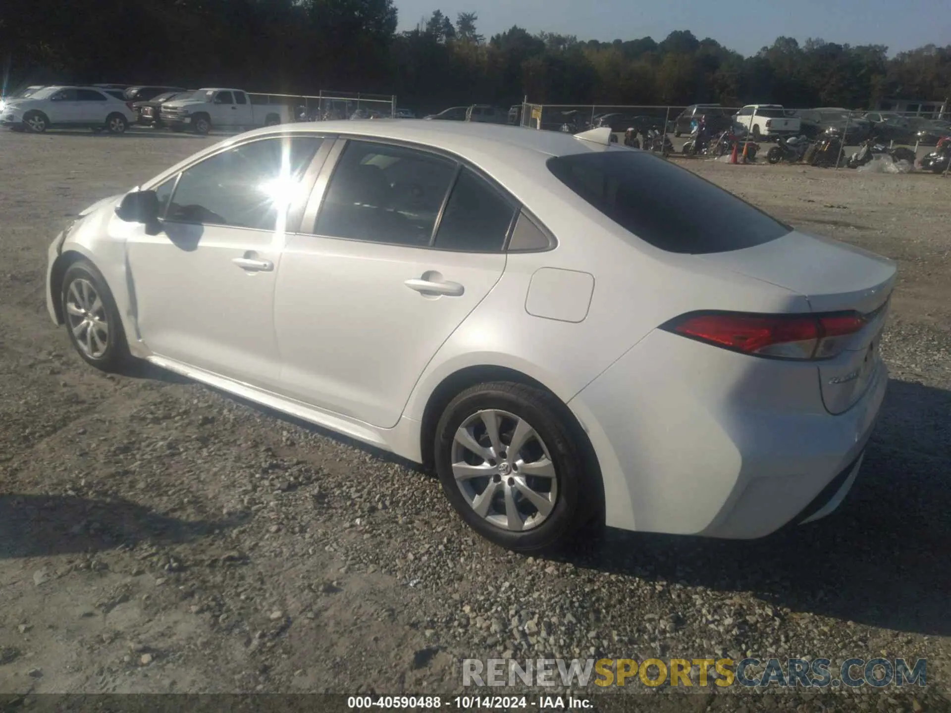 3 Photograph of a damaged car 5YFEPRAE5LP109337 TOYOTA COROLLA 2020