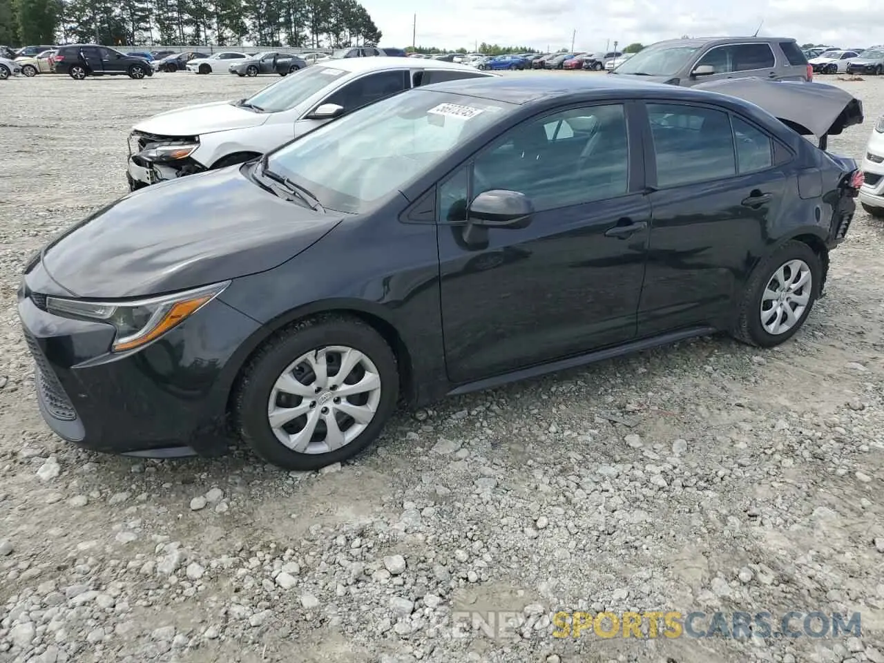 1 Photograph of a damaged car 5YFEPRAE5LP116529 TOYOTA COROLLA 2020