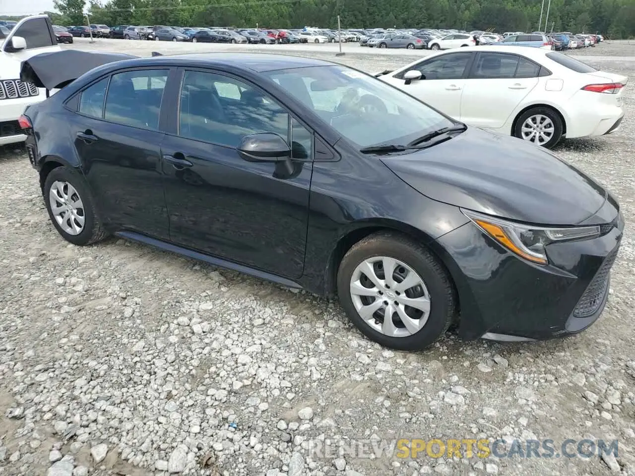 4 Photograph of a damaged car 5YFEPRAE5LP116529 TOYOTA COROLLA 2020