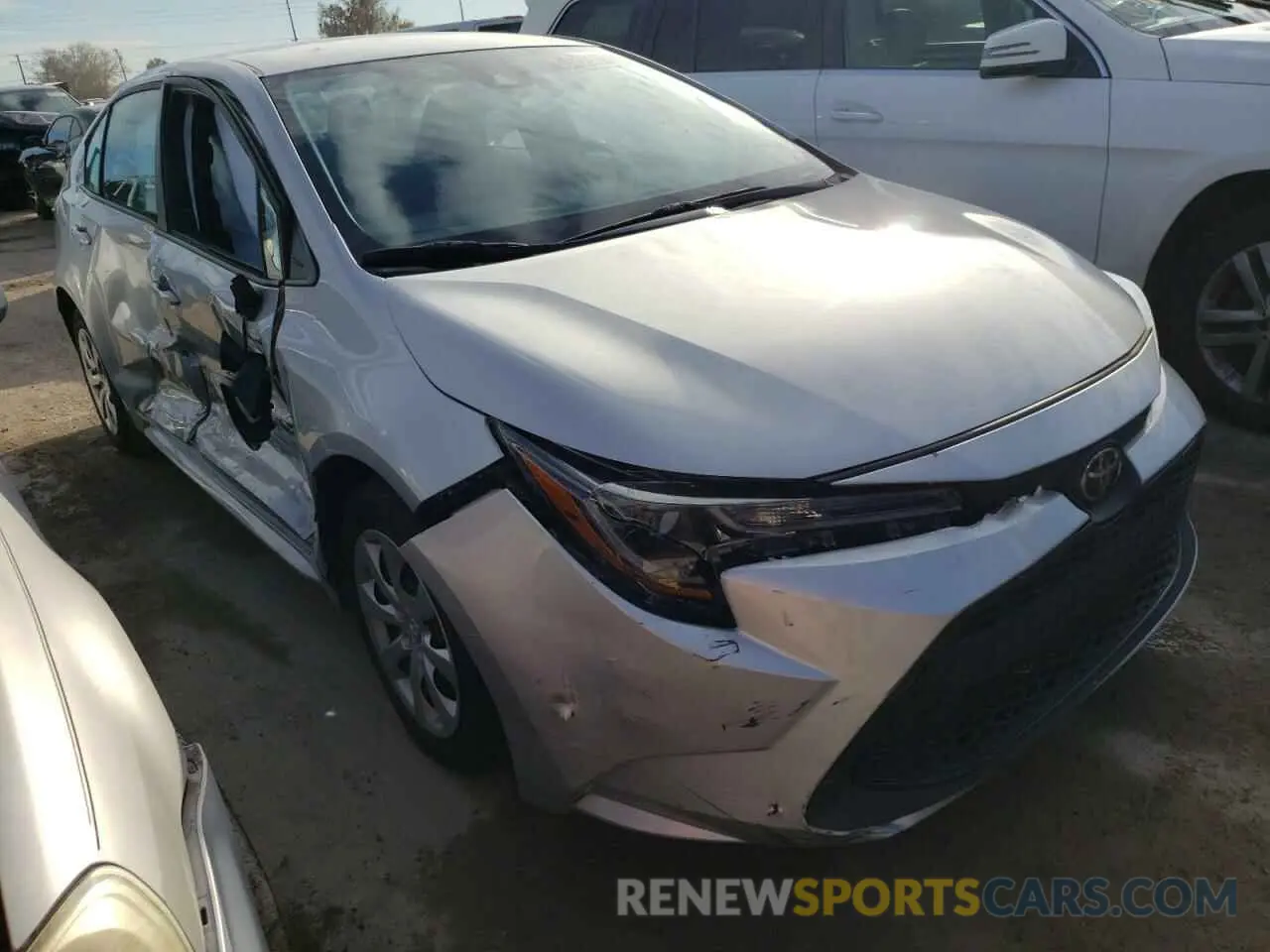 1 Фотография поврежденного автомобиля 5YFEPRAE5LP118149 TOYOTA COROLLA 2020