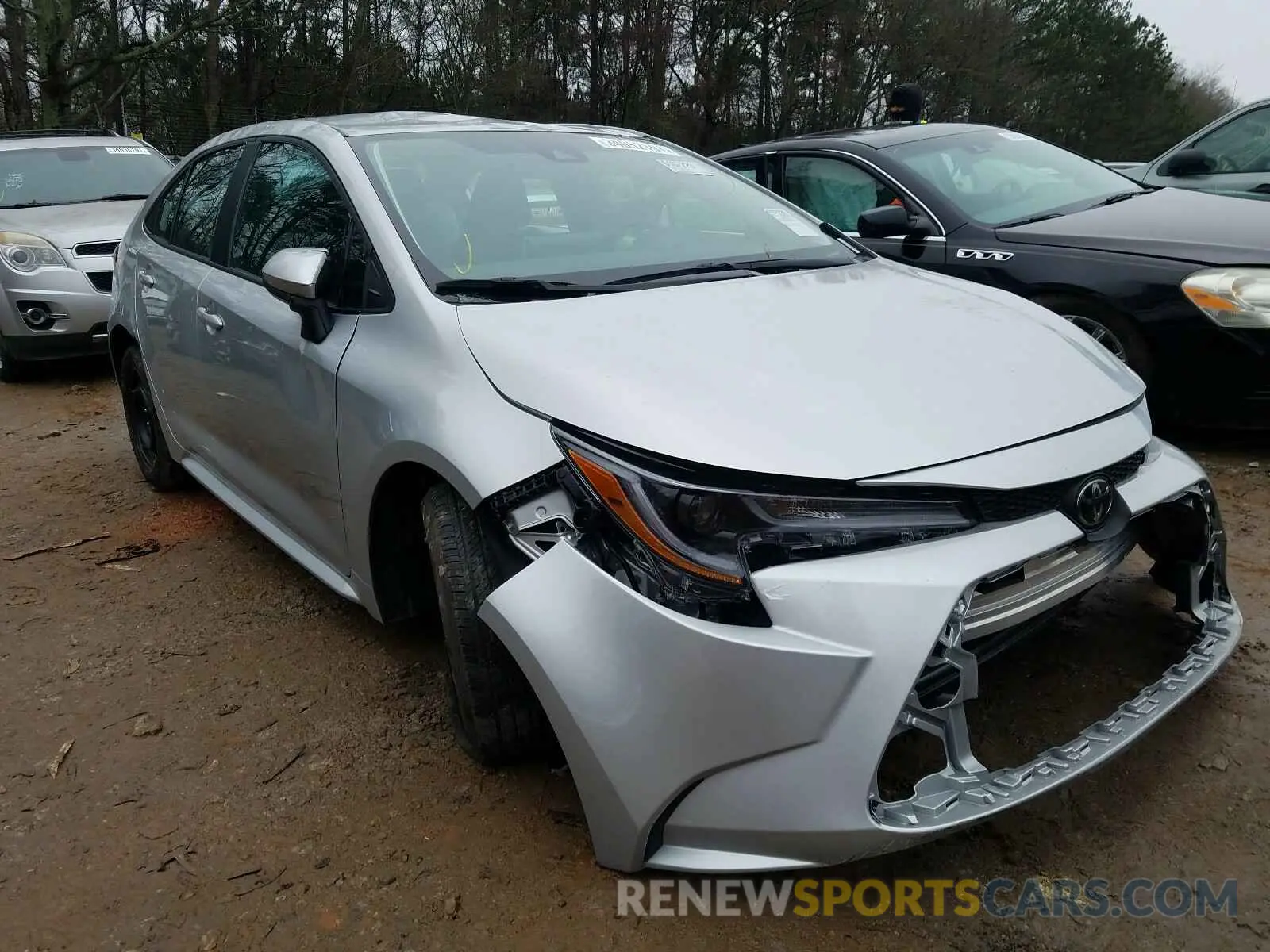 1 Photograph of a damaged car 5YFEPRAE5LP119446 TOYOTA COROLLA 2020