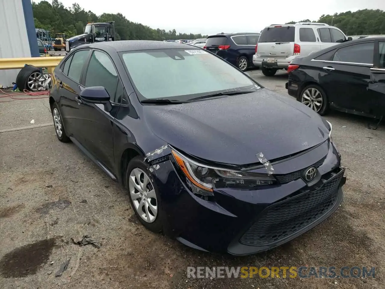 1 Фотография поврежденного автомобиля 5YFEPRAE5LP127336 TOYOTA COROLLA 2020