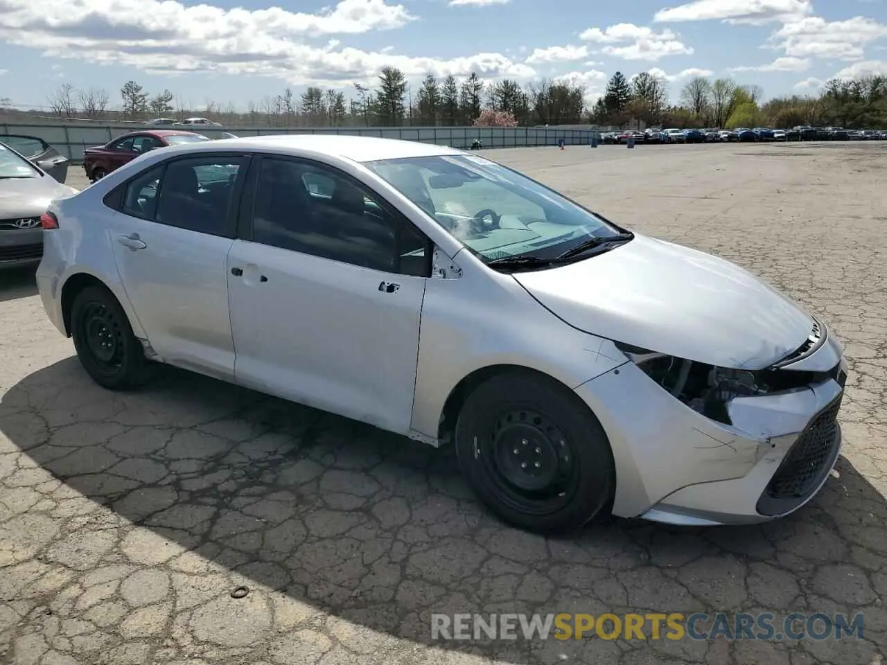4 Фотография поврежденного автомобиля 5YFEPRAE5LP132682 TOYOTA COROLLA 2020