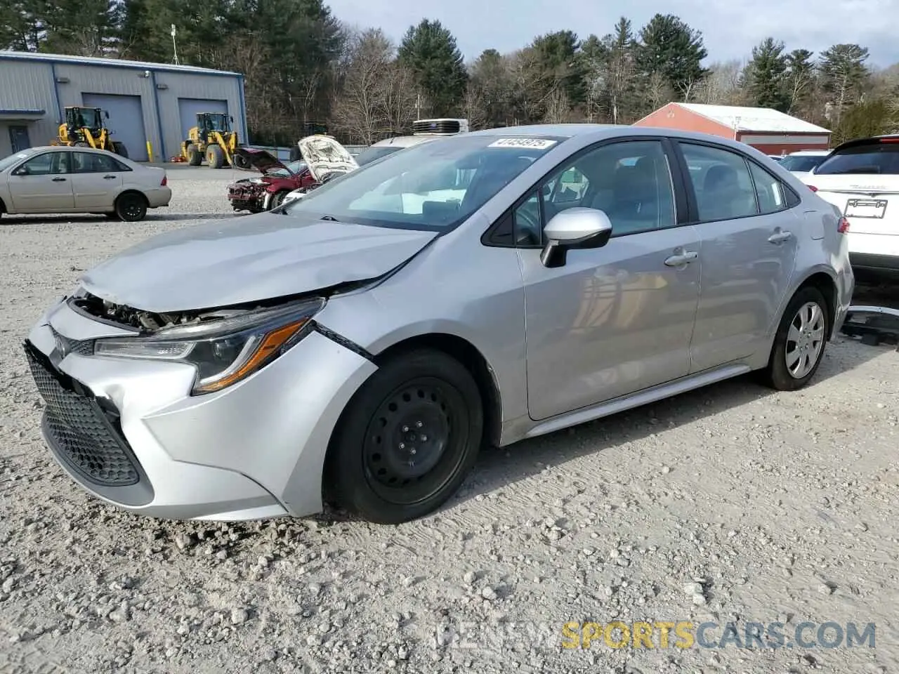 1 Photograph of a damaged car 5YFEPRAE5LP142788 TOYOTA COROLLA 2020