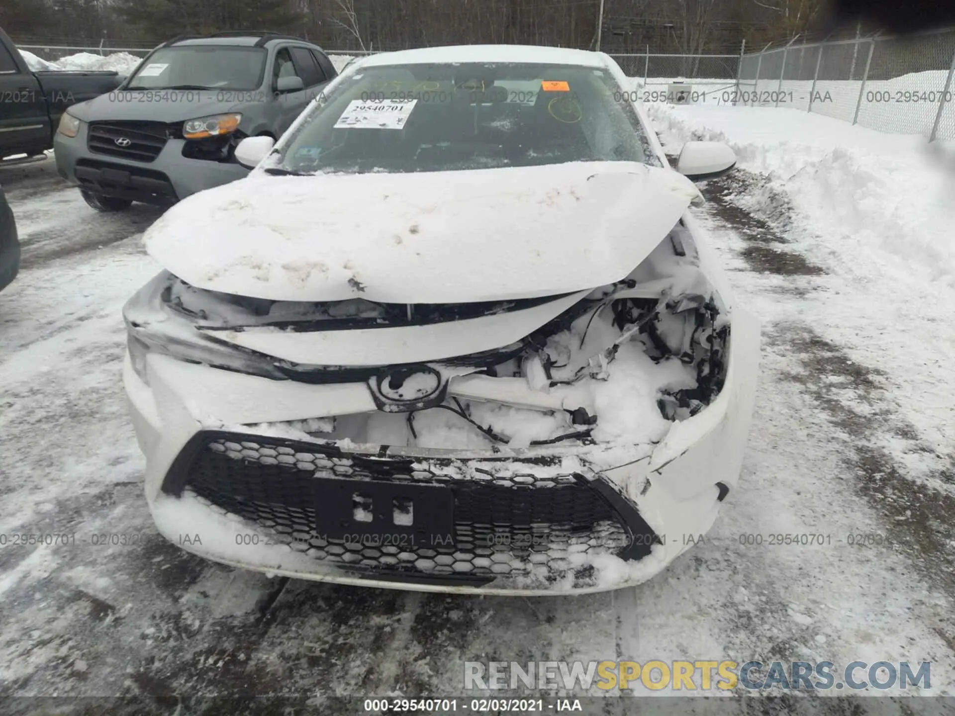 6 Photograph of a damaged car 5YFEPRAE6LP050363 TOYOTA COROLLA 2020