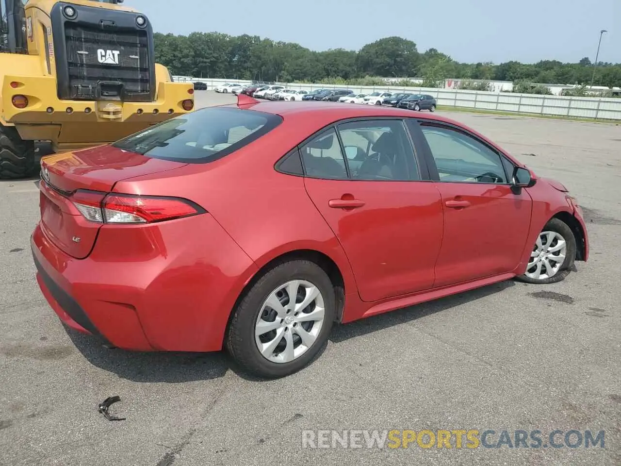3 Photograph of a damaged car 5YFEPRAE6LP063355 TOYOTA COROLLA 2020