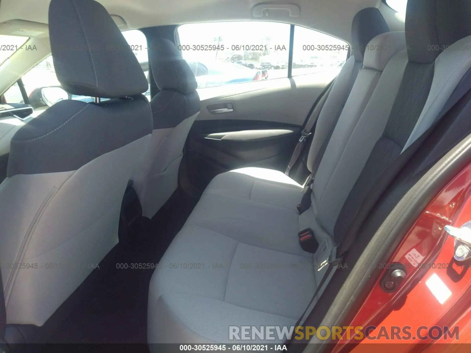 8 Photograph of a damaged car 5YFEPRAE6LP071214 TOYOTA COROLLA 2020