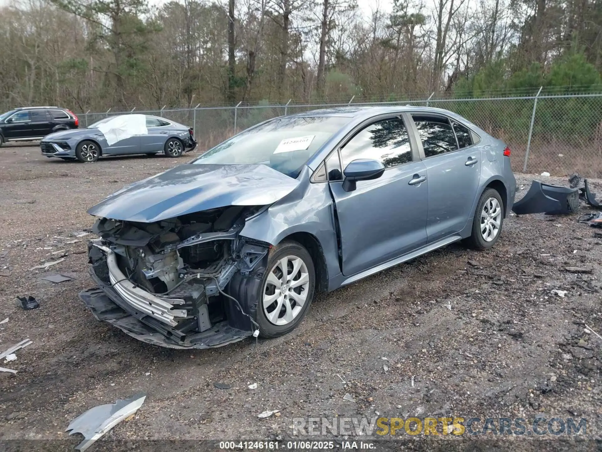 2 Фотография поврежденного автомобиля 5YFEPRAE6LP110058 TOYOTA COROLLA 2020