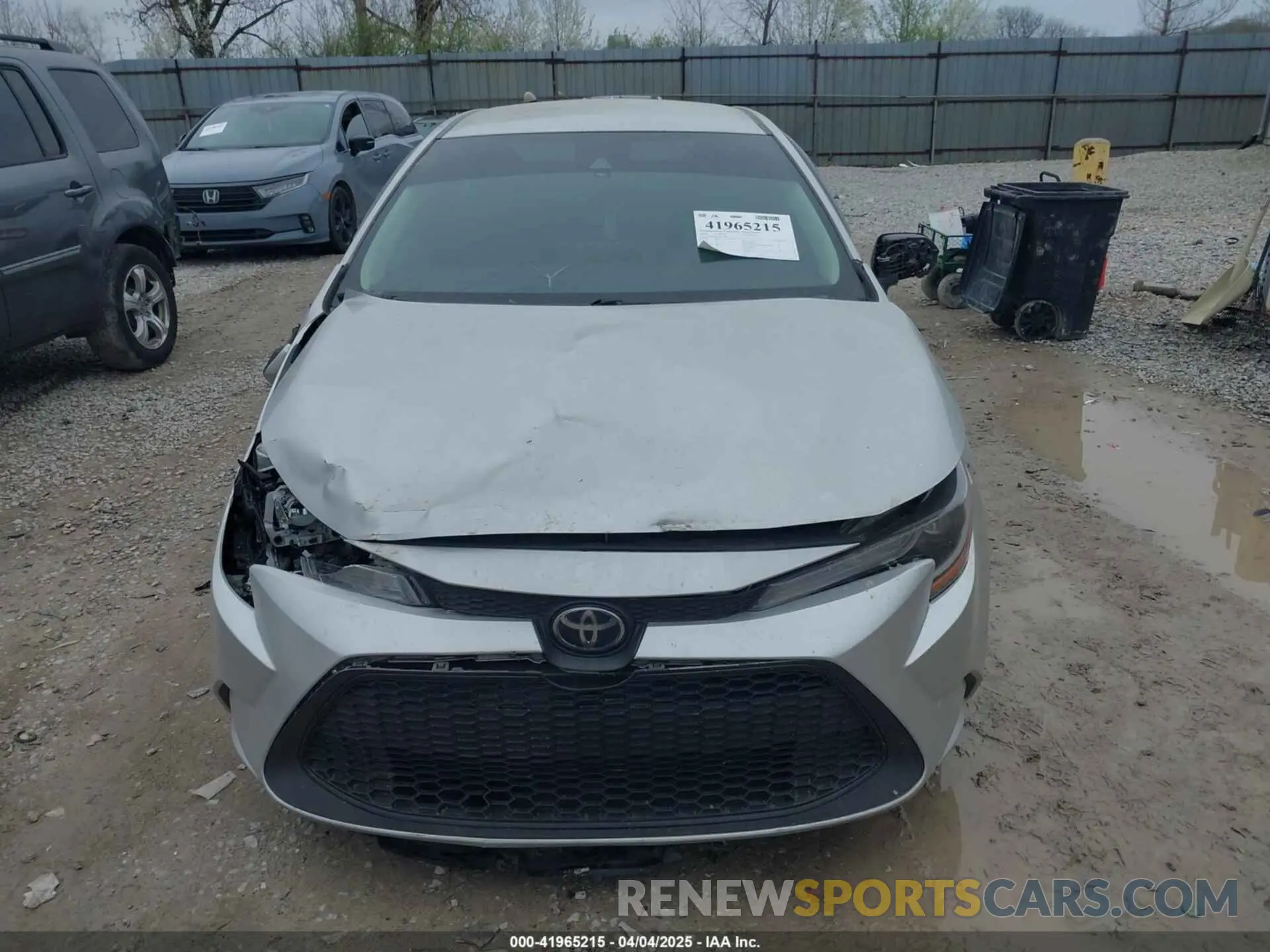 12 Фотография поврежденного автомобиля 5YFEPRAE6LP127409 TOYOTA COROLLA 2020