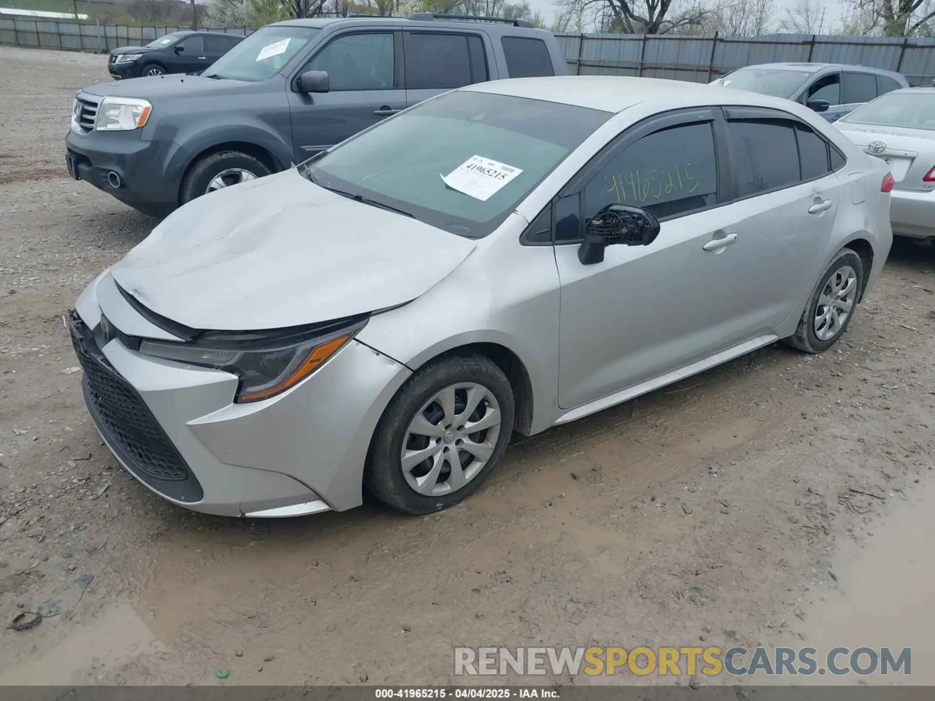 2 Фотография поврежденного автомобиля 5YFEPRAE6LP127409 TOYOTA COROLLA 2020