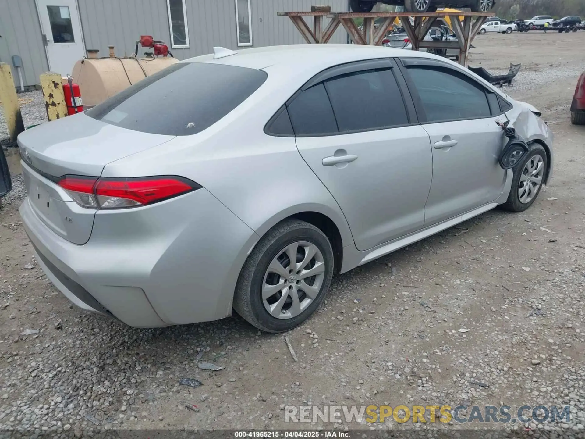4 Фотография поврежденного автомобиля 5YFEPRAE6LP127409 TOYOTA COROLLA 2020