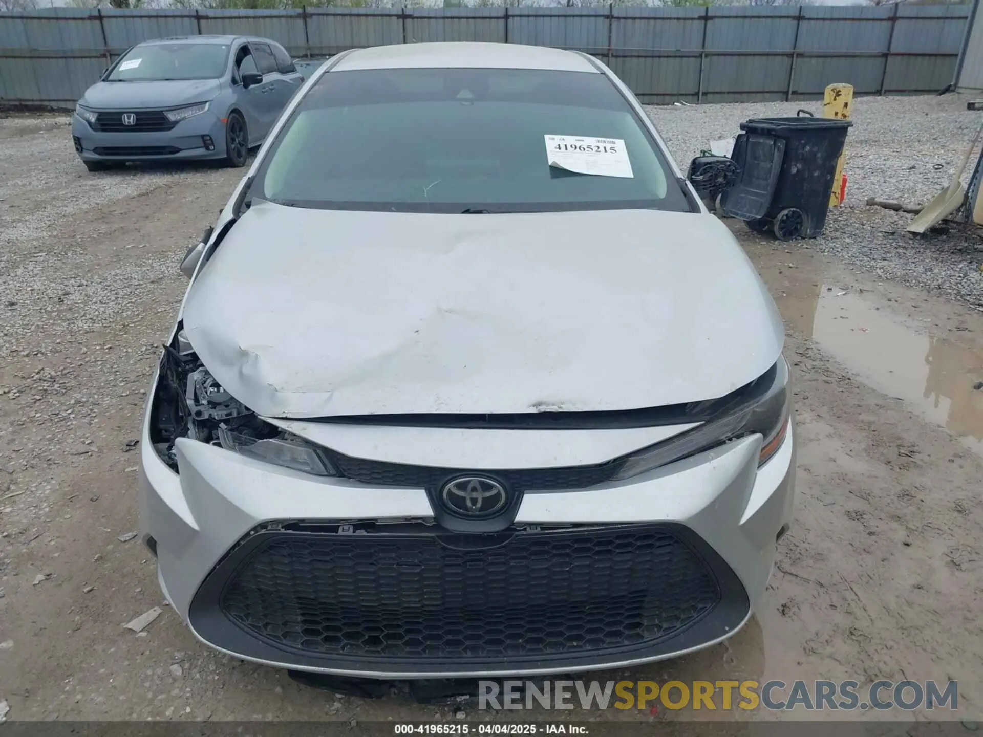 6 Фотография поврежденного автомобиля 5YFEPRAE6LP127409 TOYOTA COROLLA 2020