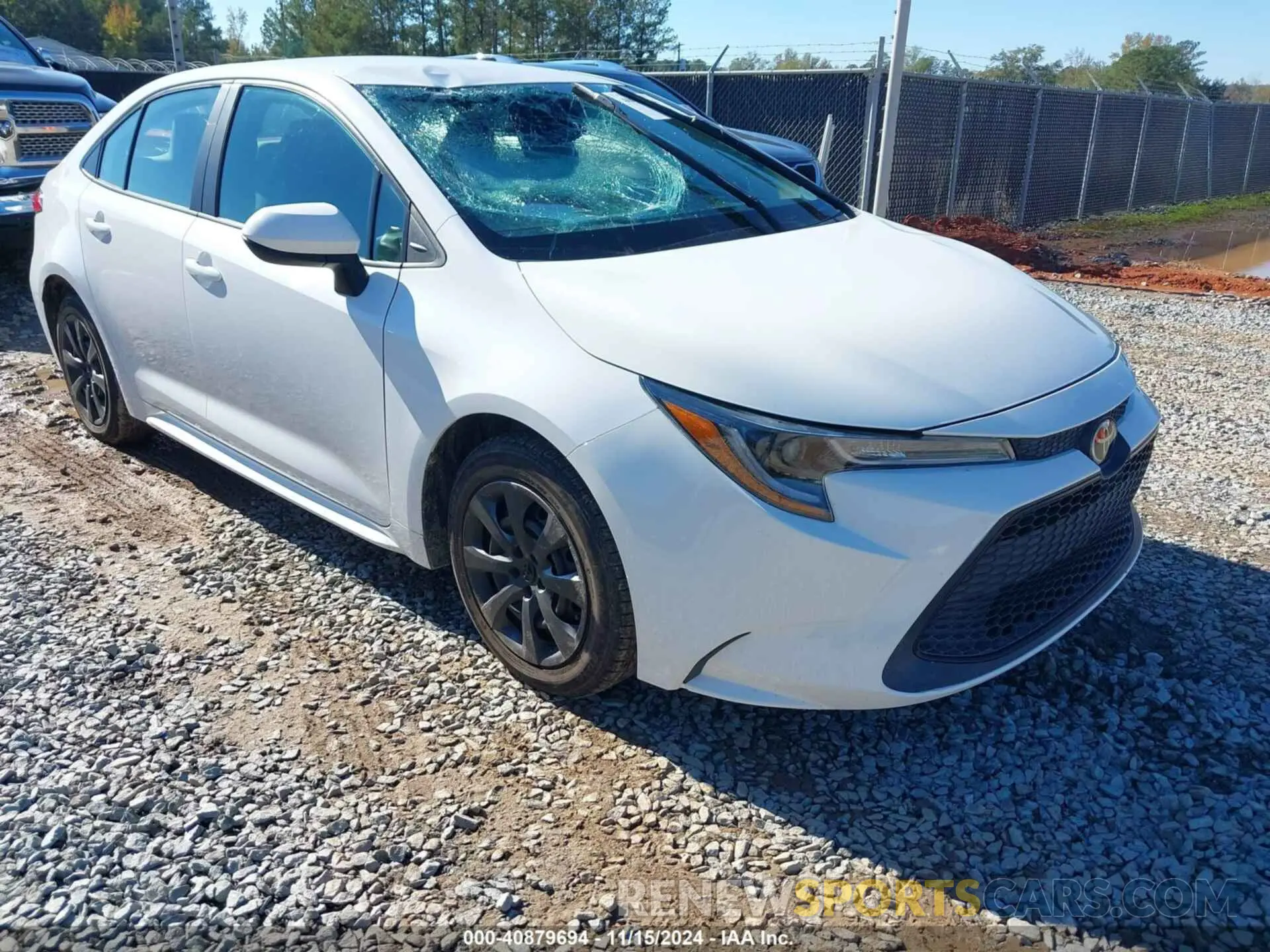 1 Фотография поврежденного автомобиля 5YFEPRAE6LP137566 TOYOTA COROLLA 2020