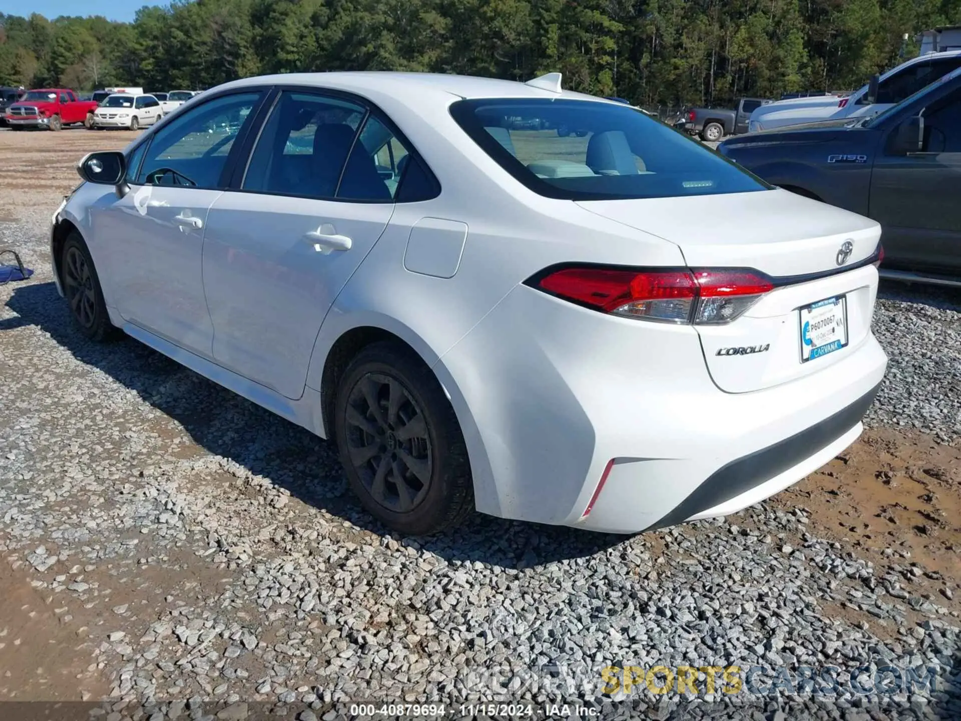 3 Фотография поврежденного автомобиля 5YFEPRAE6LP137566 TOYOTA COROLLA 2020