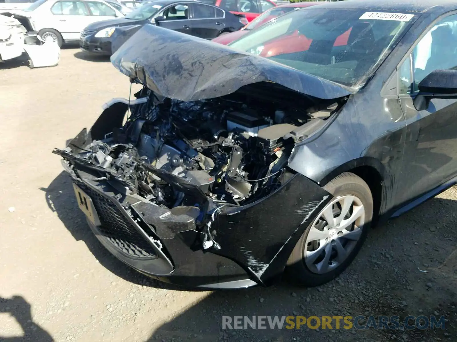 9 Photograph of a damaged car 5YFEPRAE7LP001141 TOYOTA COROLLA 2020