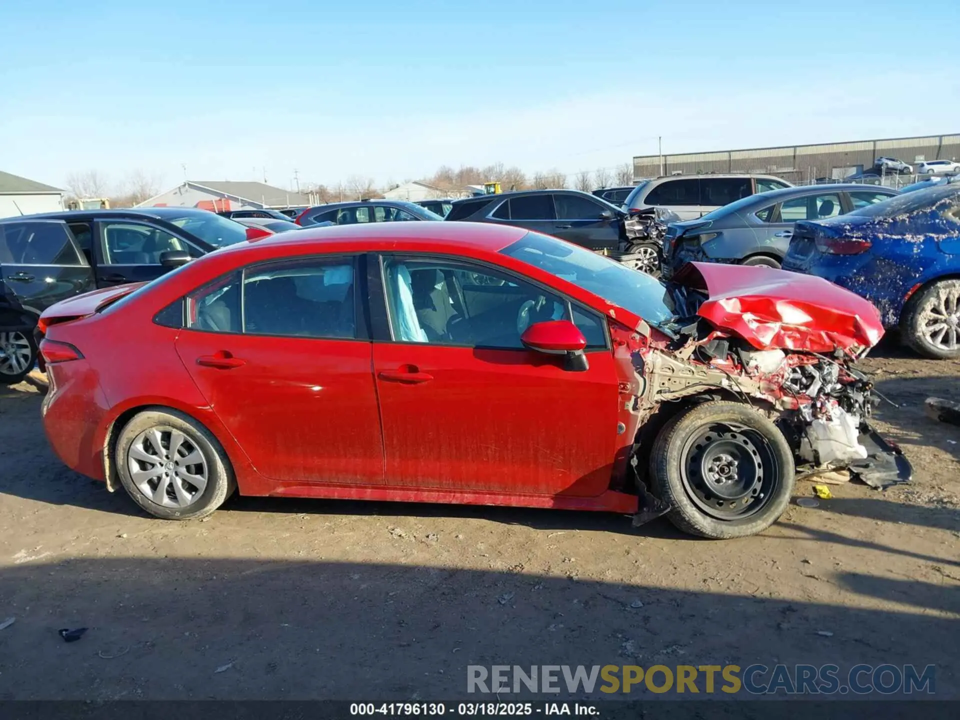 14 Фотография поврежденного автомобиля 5YFEPRAE7LP025942 TOYOTA COROLLA 2020