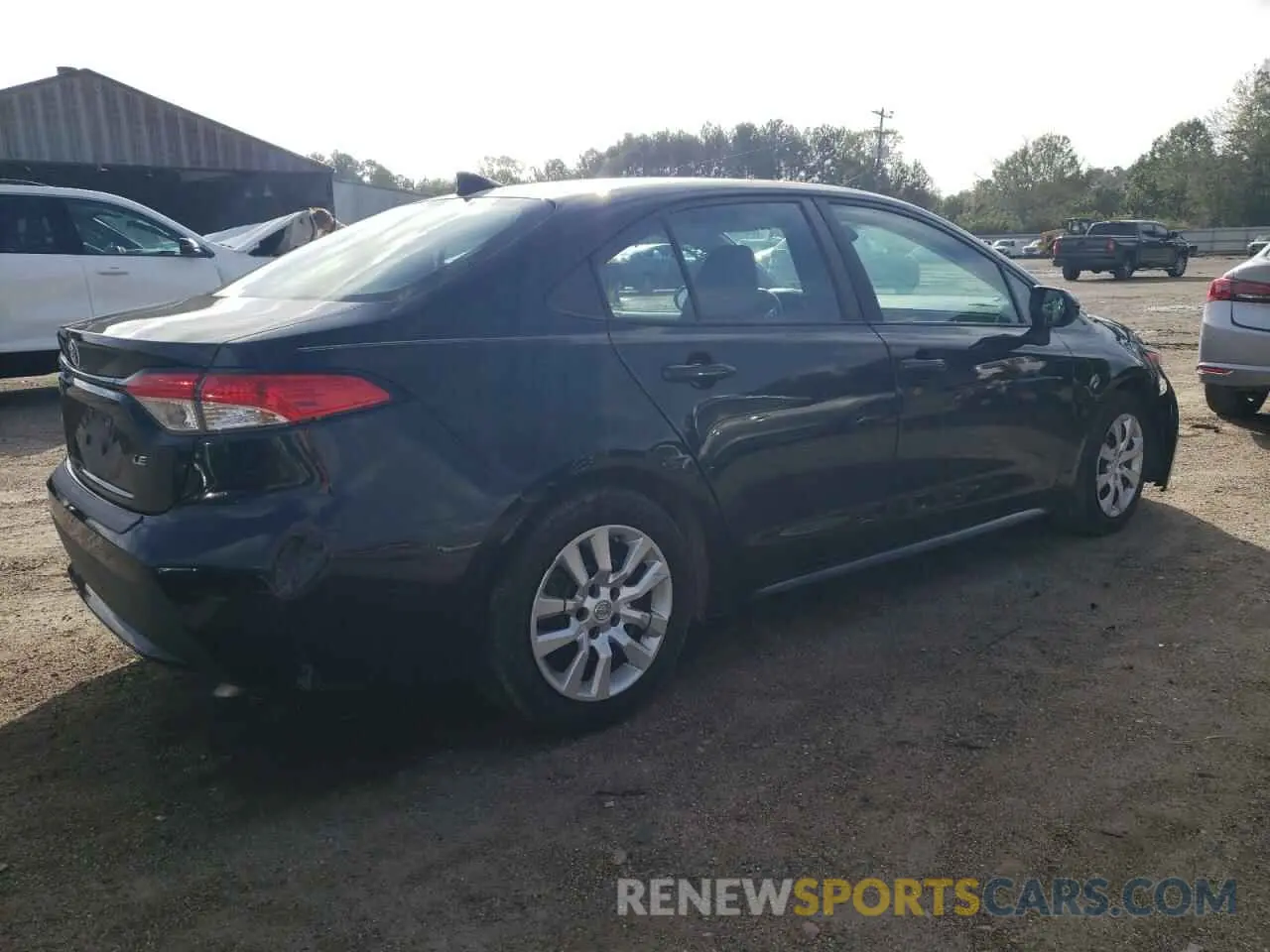 3 Photograph of a damaged car 5YFEPRAE7LP062859 TOYOTA COROLLA 2020