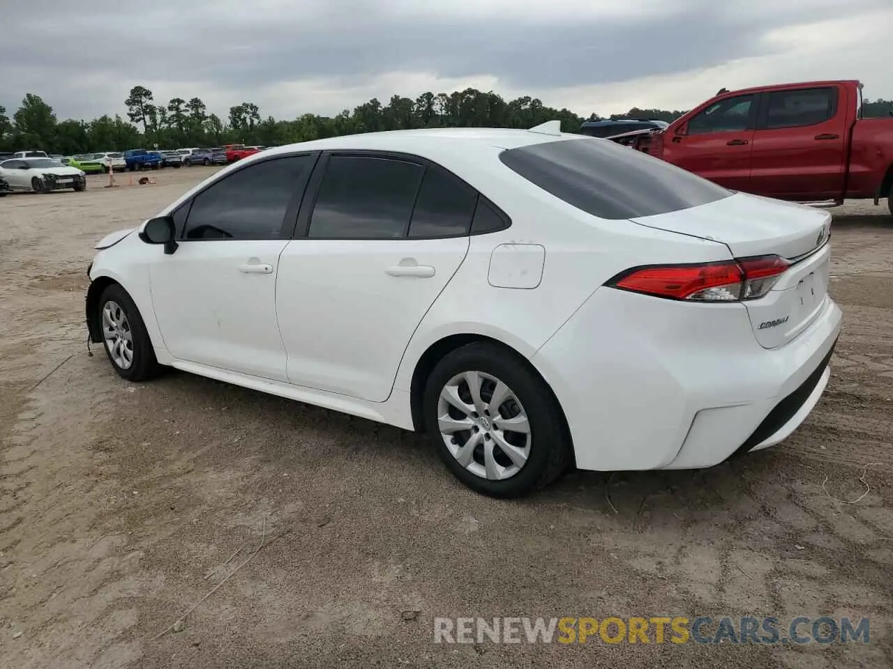 2 Photograph of a damaged car 5YFEPRAE7LP065521 TOYOTA COROLLA 2020