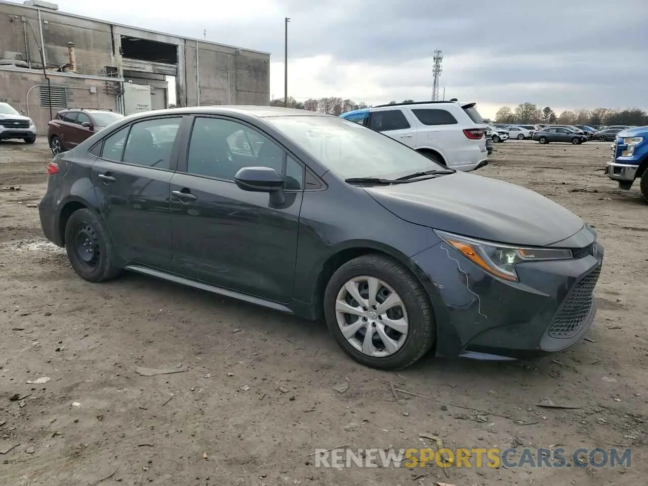 4 Фотография поврежденного автомобиля 5YFEPRAE7LP073926 TOYOTA COROLLA 2020