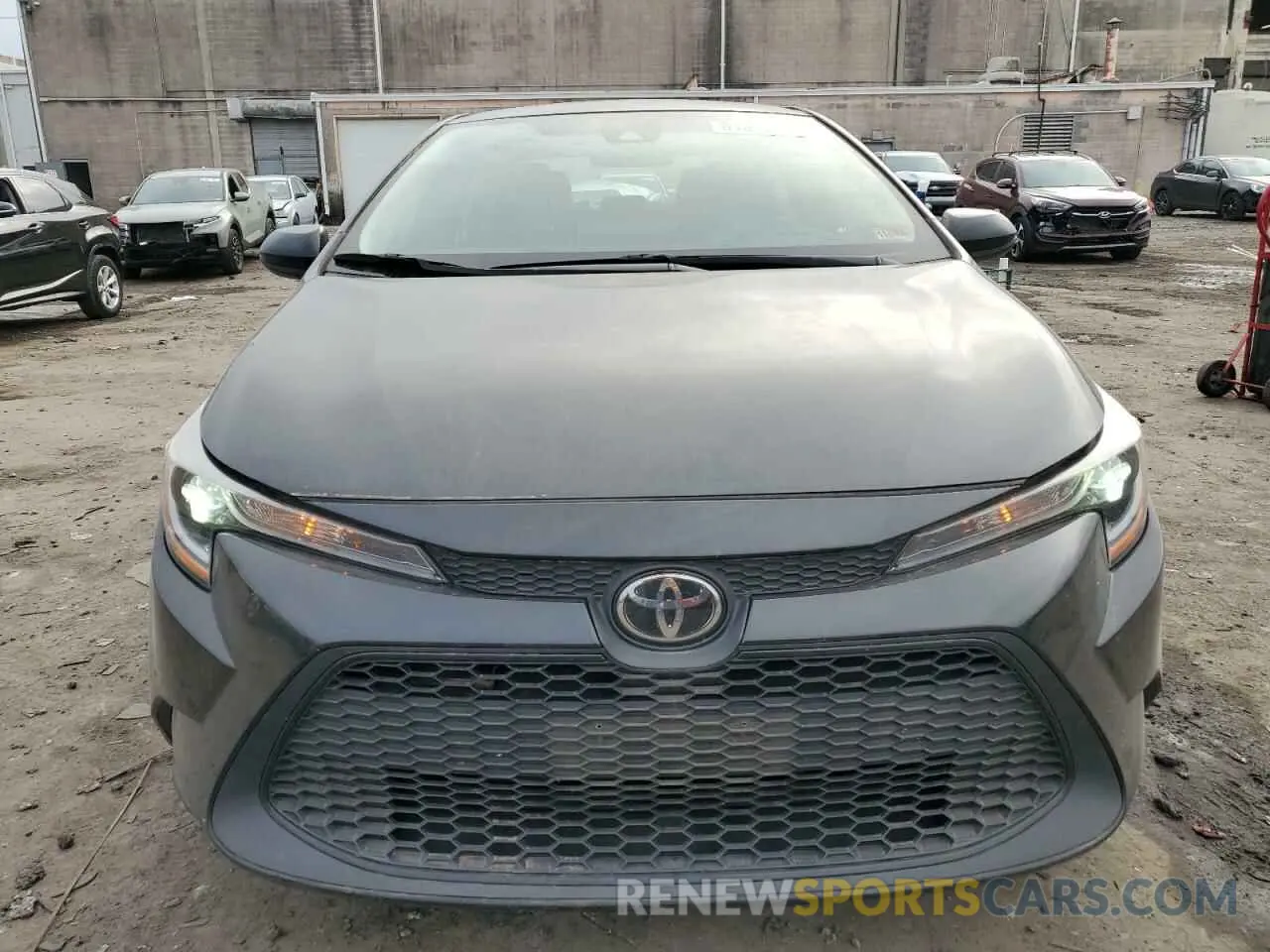 5 Фотография поврежденного автомобиля 5YFEPRAE7LP073926 TOYOTA COROLLA 2020