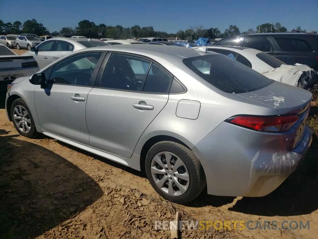 2 Фотография поврежденного автомобиля 5YFEPRAE7LP089754 TOYOTA COROLLA 2020