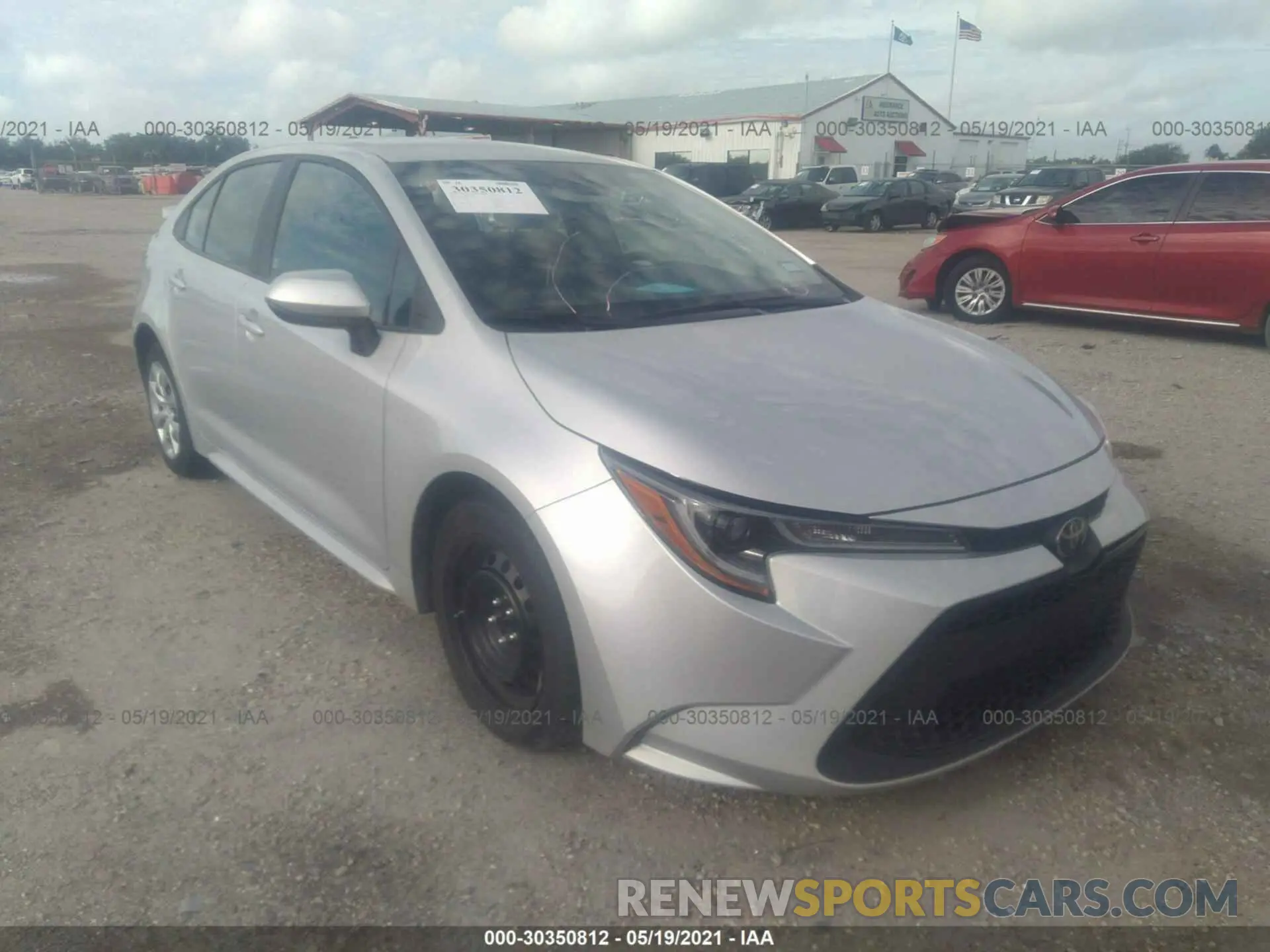 1 Фотография поврежденного автомобиля 5YFEPRAE7LP101725 TOYOTA COROLLA 2020