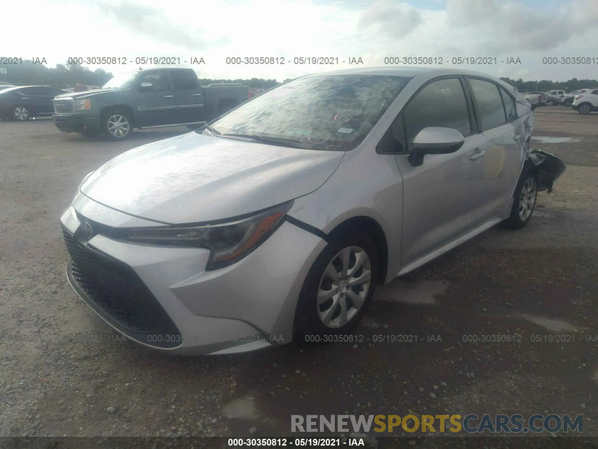 2 Фотография поврежденного автомобиля 5YFEPRAE7LP101725 TOYOTA COROLLA 2020