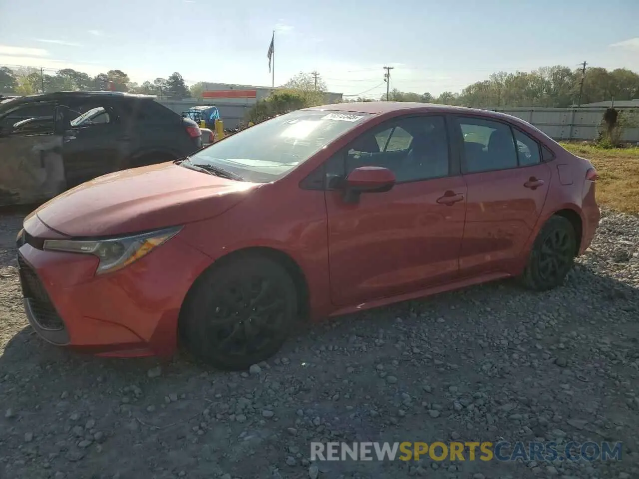 1 Фотография поврежденного автомобиля 5YFEPRAE7LP110487 TOYOTA COROLLA 2020