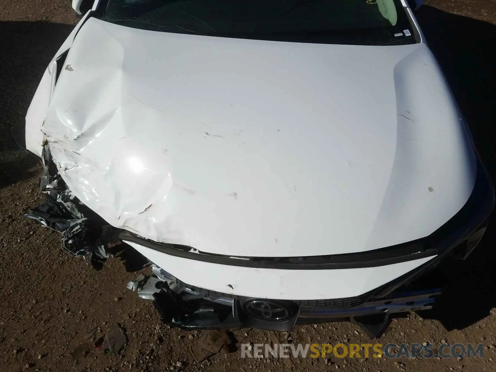 7 Photograph of a damaged car 5YFEPRAE7LP120629 TOYOTA COROLLA 2020