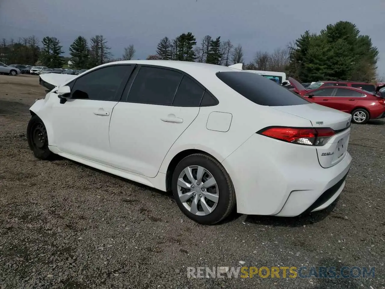 2 Photograph of a damaged car 5YFEPRAE7LP121960 TOYOTA COROLLA 2020