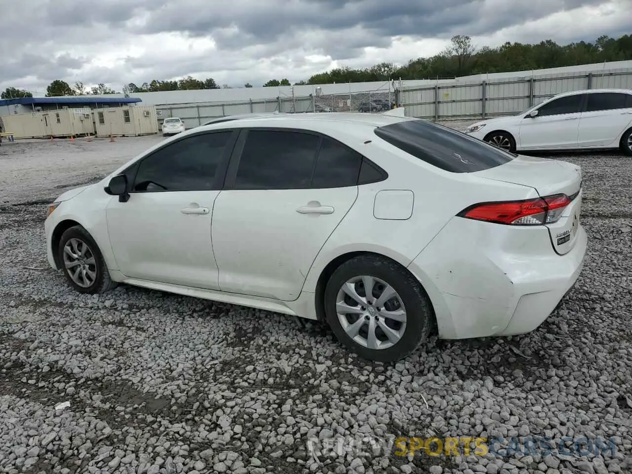 2 Photograph of a damaged car 5YFEPRAE7LP122588 TOYOTA COROLLA 2020