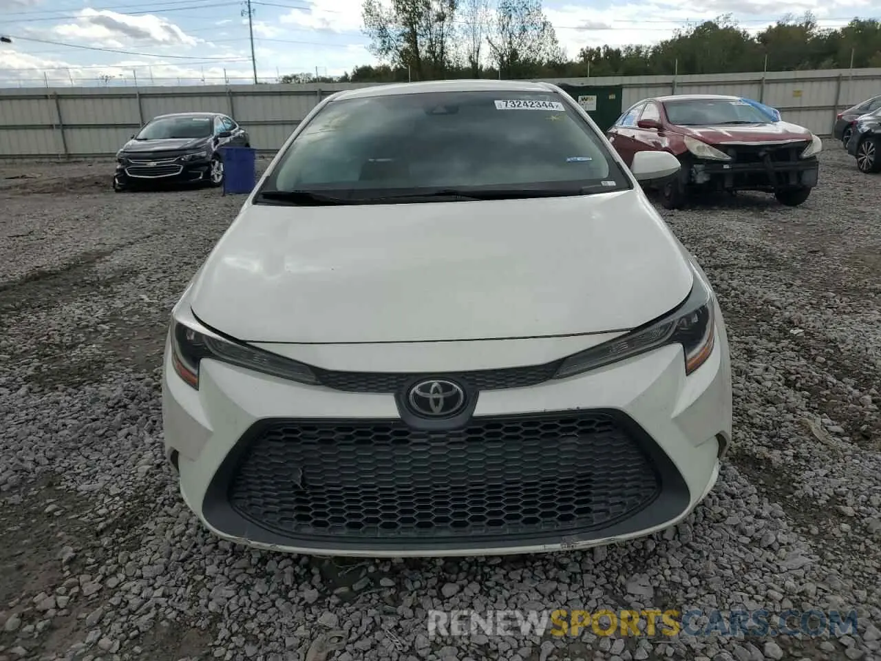 5 Photograph of a damaged car 5YFEPRAE7LP122588 TOYOTA COROLLA 2020